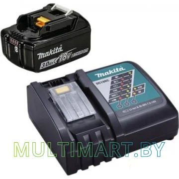 Аккумулятор с зарядным устройством Makita BL1830B + DC18RC (18В/3.0 Ah + 7.2-18В)